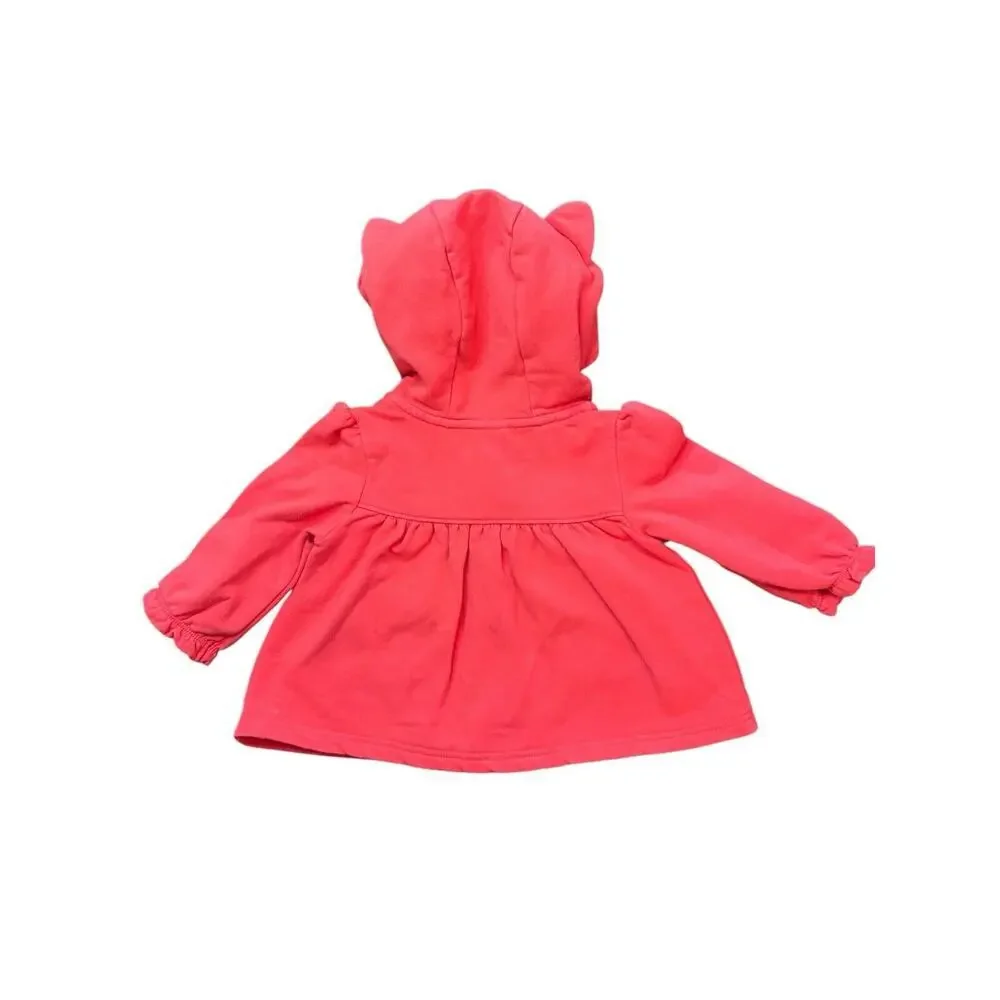 Baby Girl Clothes Gymboree 6-12 Month Adorable Owl Spring Jacket